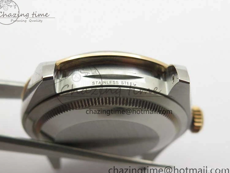 0110 Bold DateJust 36 SS RG 126231 BP Maker 1:1 Best Edition Gray Roman Dial on Oyster Bracelet 2513